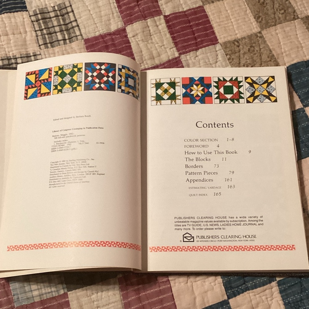 500 Full-Size Patchwork Patterns Book - Picture 3 of 4